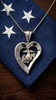 USMC Heart Pendant