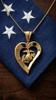 USMC Heart Pendant