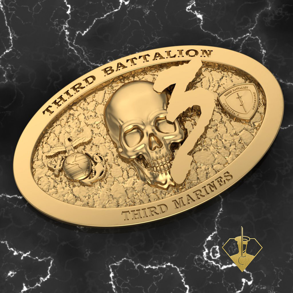 usmc belt buckle