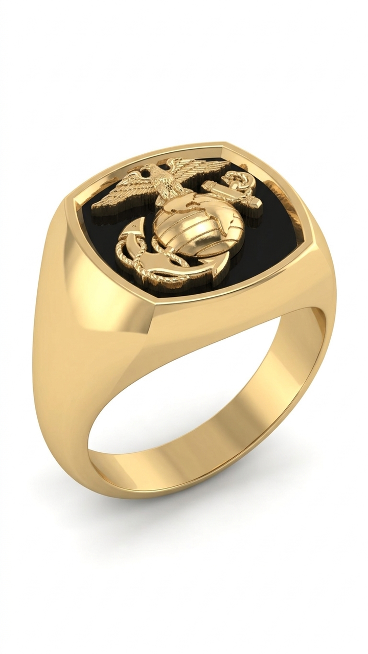USMC EGA Signet Ring