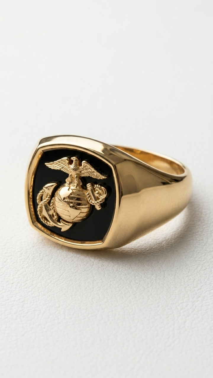 USMC EGA Signet Ring