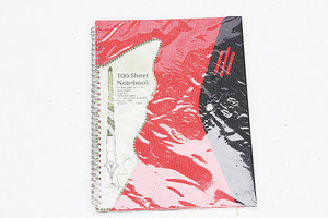 Bridgeport Large 100-Sheet Spiral Folder Notebook