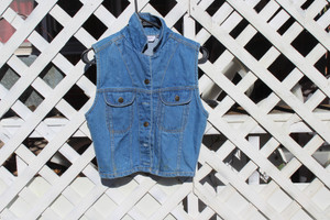 Tangibles 100% Cotton Denim Vest