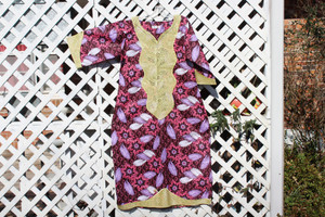 M & D West African Tribal Glamour Dress/Gown