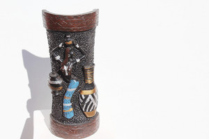 African Female Water Carrier- Long Lappa