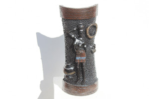 African Female Water Carrier- Short Lappa