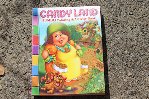 Hasbro Candy Land Jumbo Coloring & Activity Book