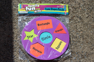 Family Fun Nite Foam Shapes Puzzle