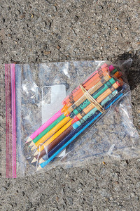 Color Pencils & Crayon Bag