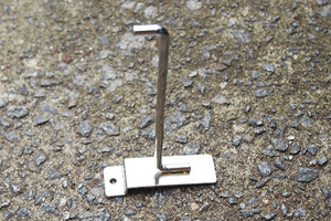 9-Count Heavy-Duty 6" Chrome Peg Hook Slatwall