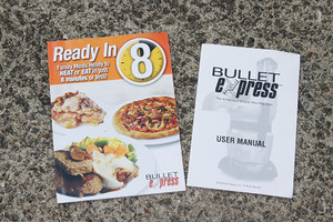 Bullet Express READY In 8 Recipes & Owner's Manual