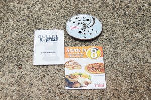 Bullet Express Blender Stainless Steel Slicer/Shredder Disc (Does NOT Include Owner's Manual or Recipe Book)