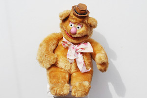 Vintage 1989 The Muppet Show Jim Henson's Fozzie Bear Character.