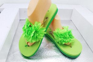 Daisy Brand Green Double Sole Flip Flops