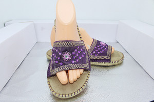 No Boundaries Beaded Fabric Slide