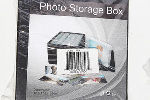 Photo Storage Box Plus Inserts