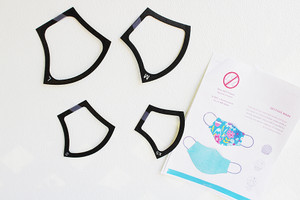 4-Sizes Facial Mask Pattern & Sewing Instructions