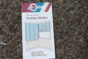 Conso How to Make Austrian Shades