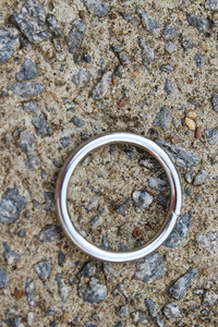 1 1/2" Welded Steel Metal O-Ring