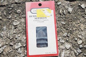 Vintage 1990s Loving Touch Assorted Hand Sewing Needles