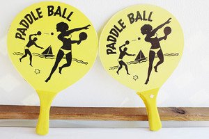 2-Set Paddle Ball Bat