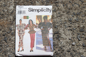 Simplicity Pattern PP #9623 Designs by Shanti