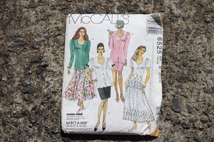 McCall's Dress Select-A-Size Pattern #6525