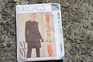 McCall's NY Collection Pattern #9012