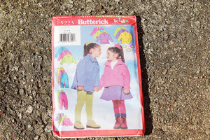 Butterick Kids Fast & Easy Pattern #5223 S 2-3-4