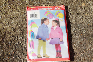 Butterick Kids Fast & Easy Pattern #5223 S 5-6-6X