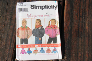 Simplicity Girls Pattern #7567