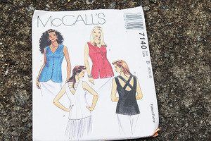 McCall's Pattern #7140 Sizes 8-10-12
