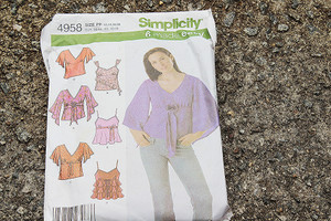 Simplicity 6 Made Easy Tops Pattern #4958