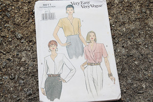 Vogue Very Easy Very Vogue Pattern #9011