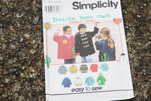 Simplicity Pattern #9303 Sizes 3-4-5-6