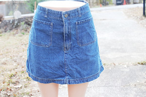 GAP 100% Cotton Denim Skirt