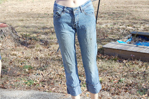 Vintage Angels Denim Capris Jeans
