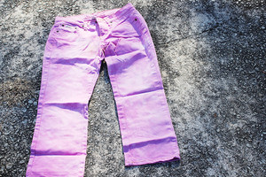 Rare Vintage Z. Cavaricci Authentic Denim Capris