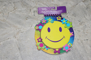 Vintage Martin Designs Smiley Face Pocket Notebook