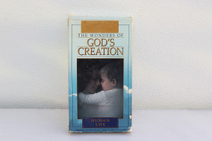 The Wonders of God's Creation- Moody Institute Science Presentation. Human Life: crown of Creation. VHS/VCR FORMAT