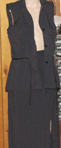 Vintage DBY Ltd. Black 2-Pc. Skirt & Top Set Vintage DBY Ltd. Black 2-Pc. Skirt & Top Set