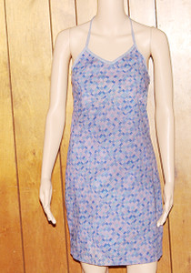 Vintage Necktie/Backout Cotton/Spandex Sundress