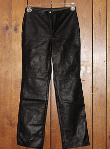 Vintage One Step Up Faux Leather Pants