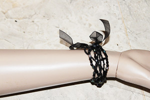 Vintage Trenz 7-Pc. Black Stretch Bow Bracelets