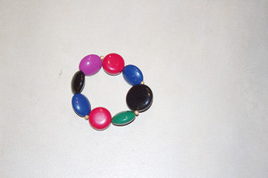 Vintage Primary Color Stretch Bracelet