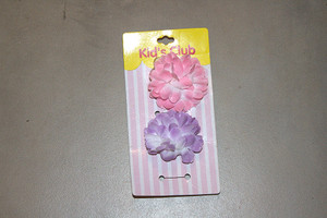 Vintage Kid's Club 2-Pc. Floral Ponytail Holder