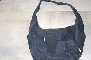 Vintage Genuine Patch Leather Handbag