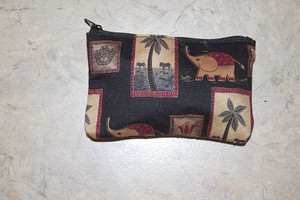 Vintage Beautifully Constructed Safari Fabric Bag