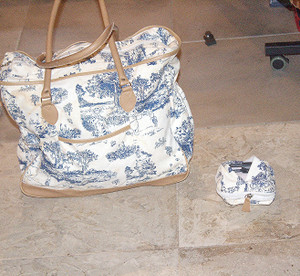 Vintage Disney Fabric Bag & Pouch