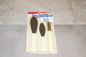 Foot Smoother 3-Pc. Double Sided Pedicure Set